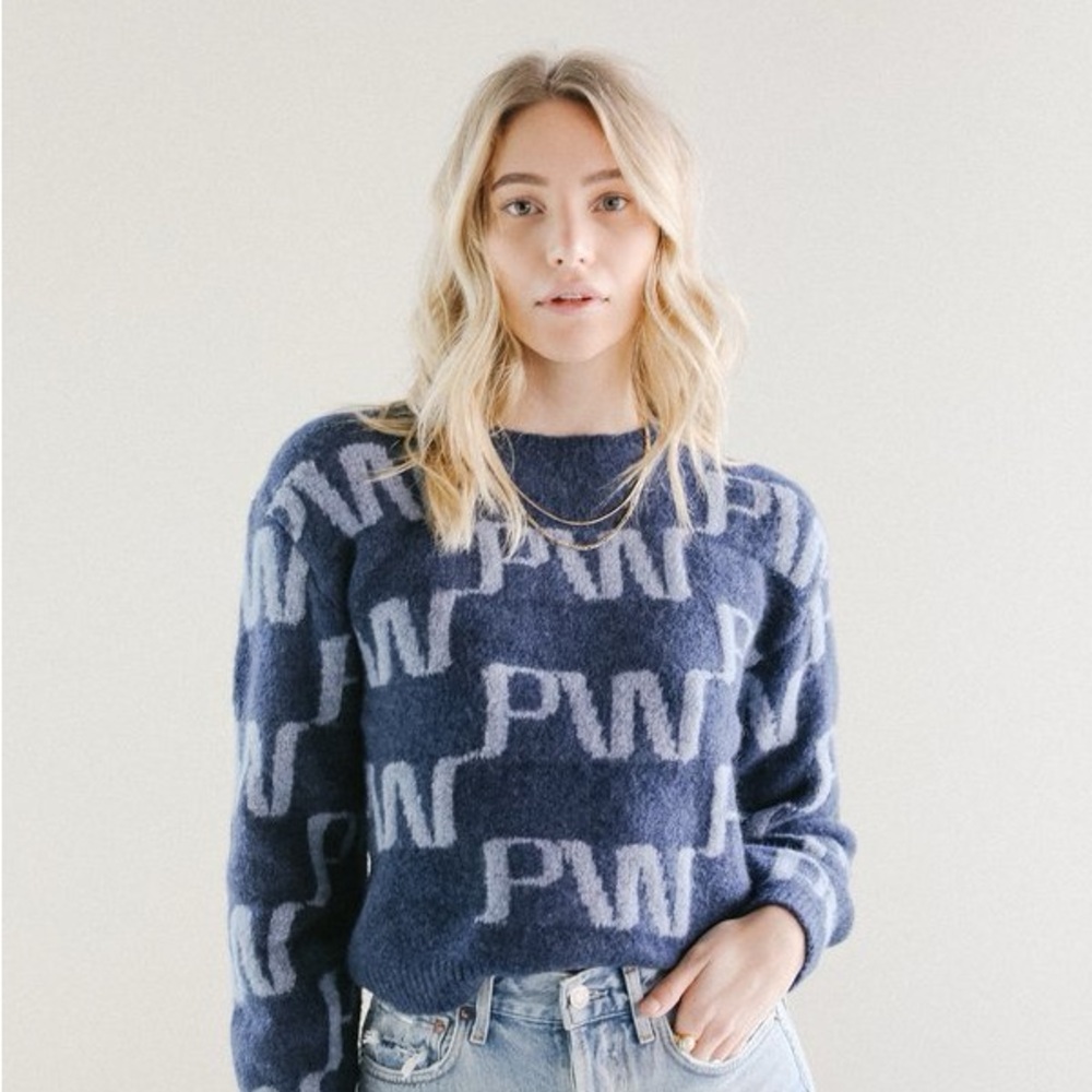 Paloma Wool Windows Pullover - Navy - image 1